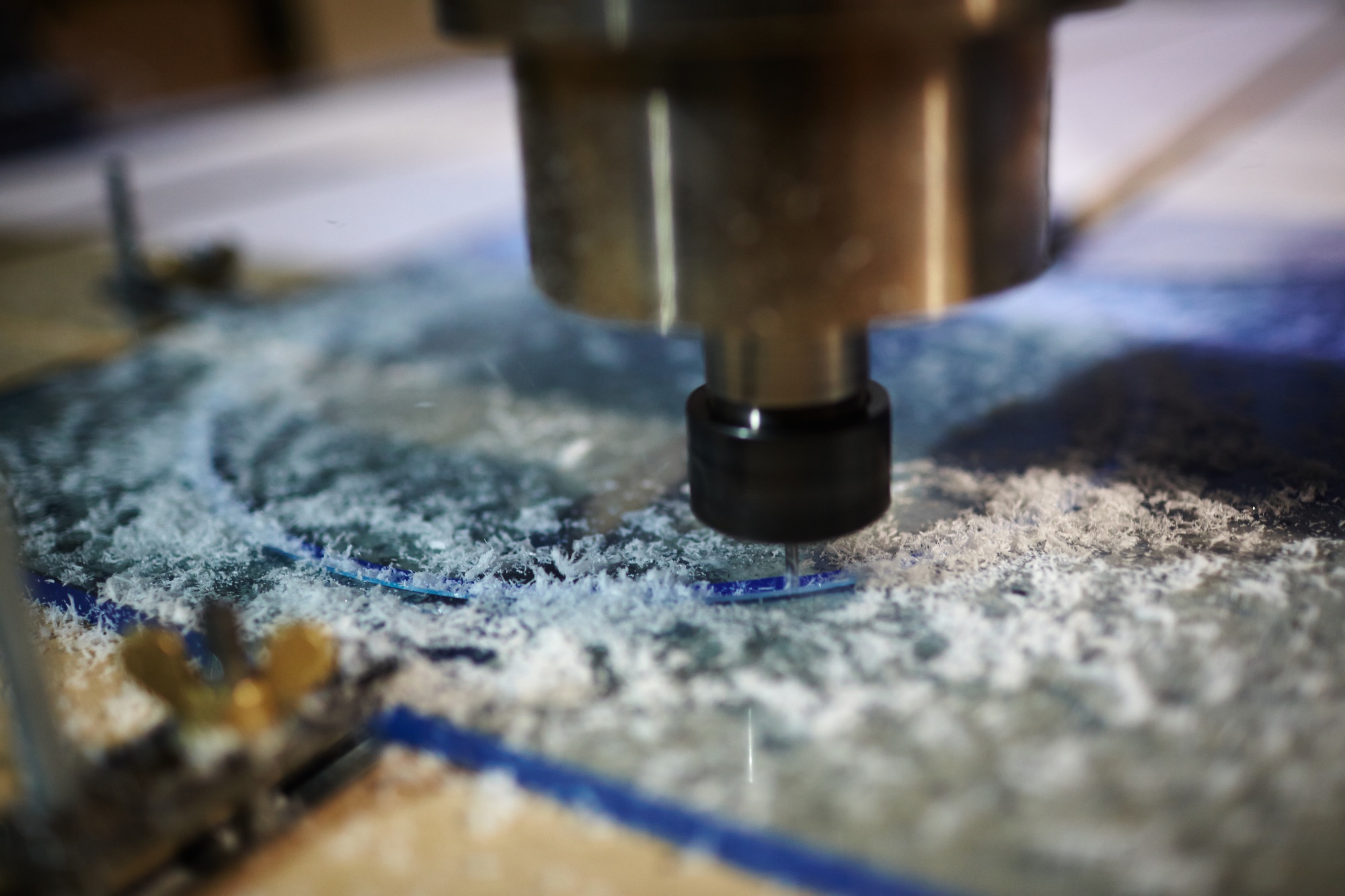 Work of milling cutter